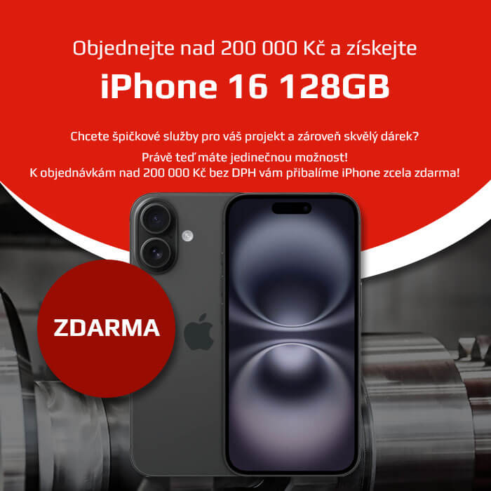 iPhone 16 128GB zdarma